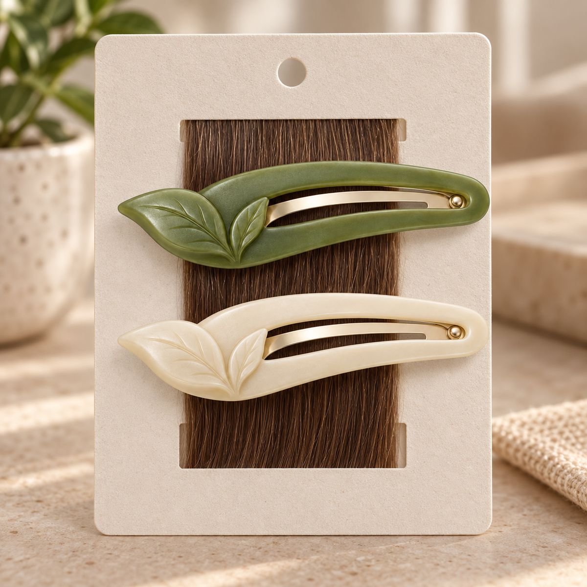 Sprout Curve Hair Clip Set
