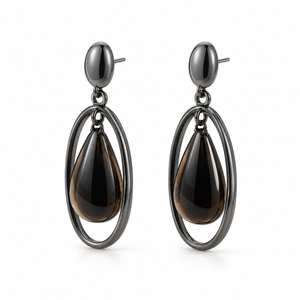 Shadow Drop Resin Earrings