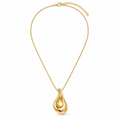 Tidal Drop Pendant Necklace