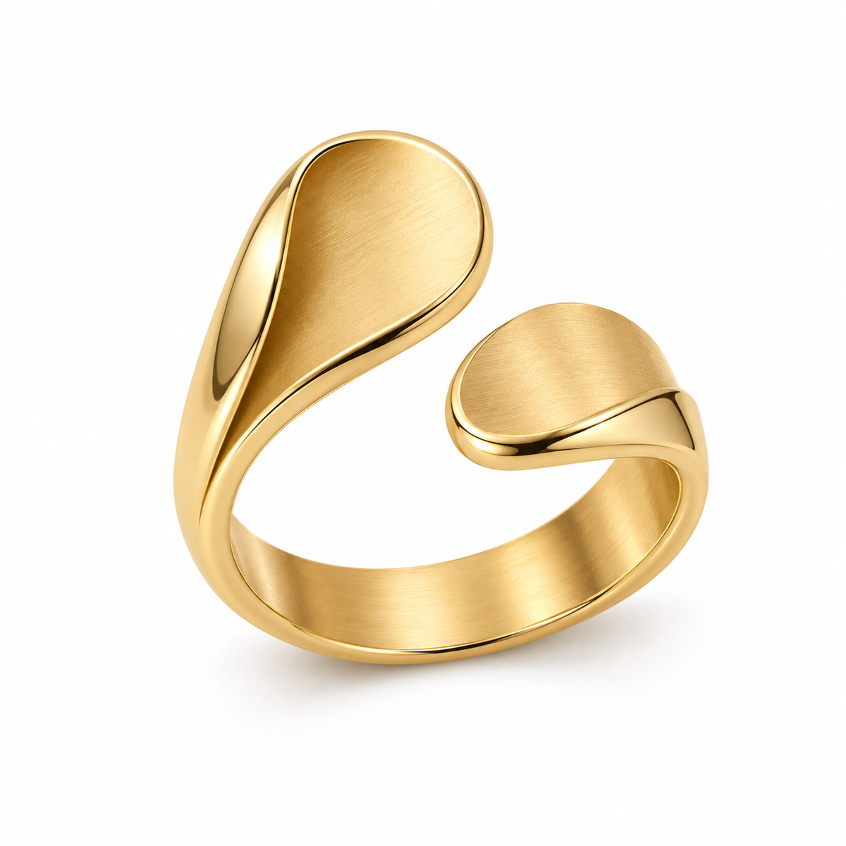 Foldline Open Ring