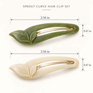 Sprout Curve Hair Clip Set