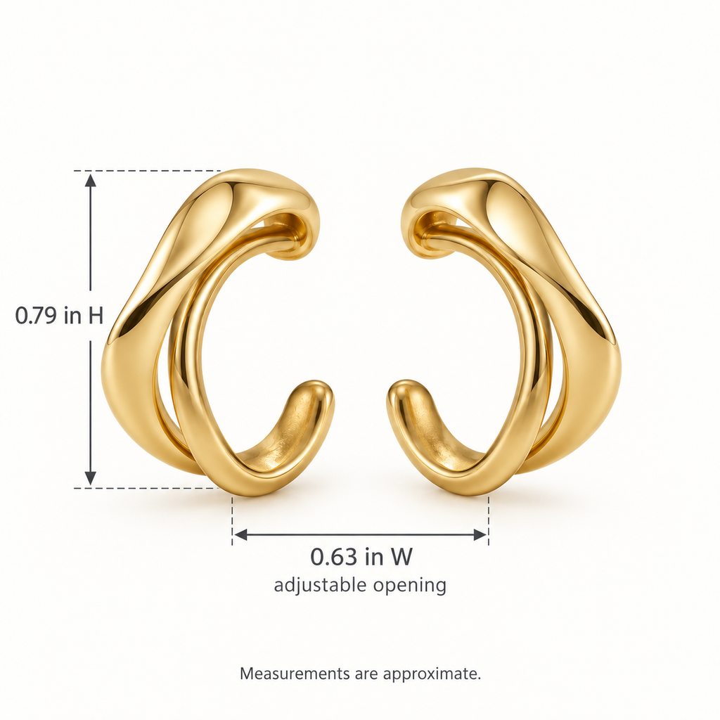 Orbit Fold Ear Cuff