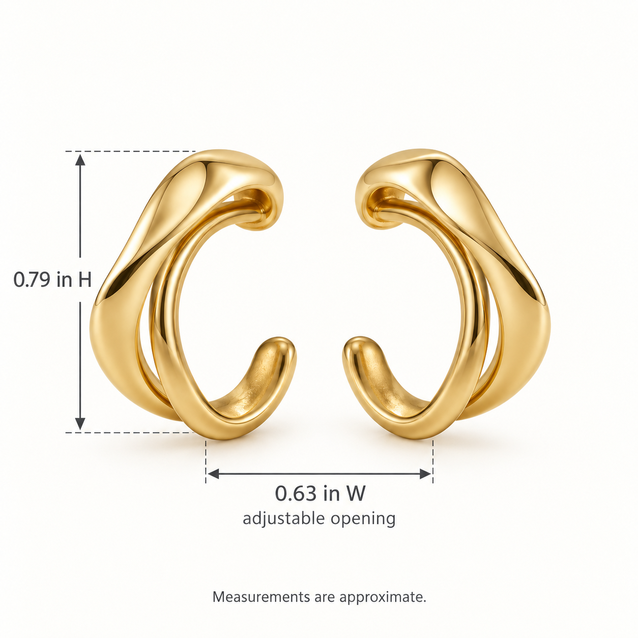 Orbit Fold Ear Cuff