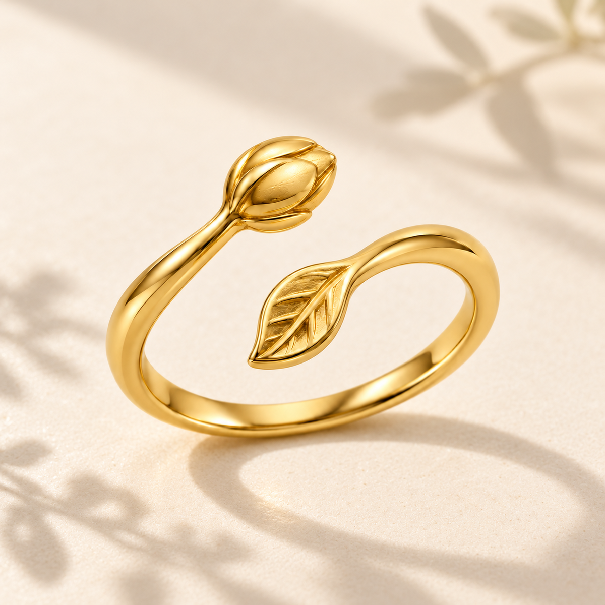 Vine Turn Open Ring