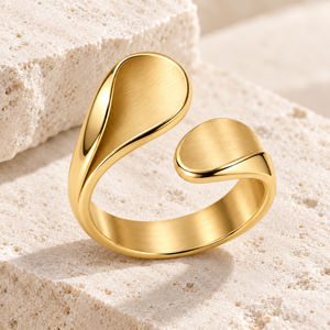 Foldline Open Ring