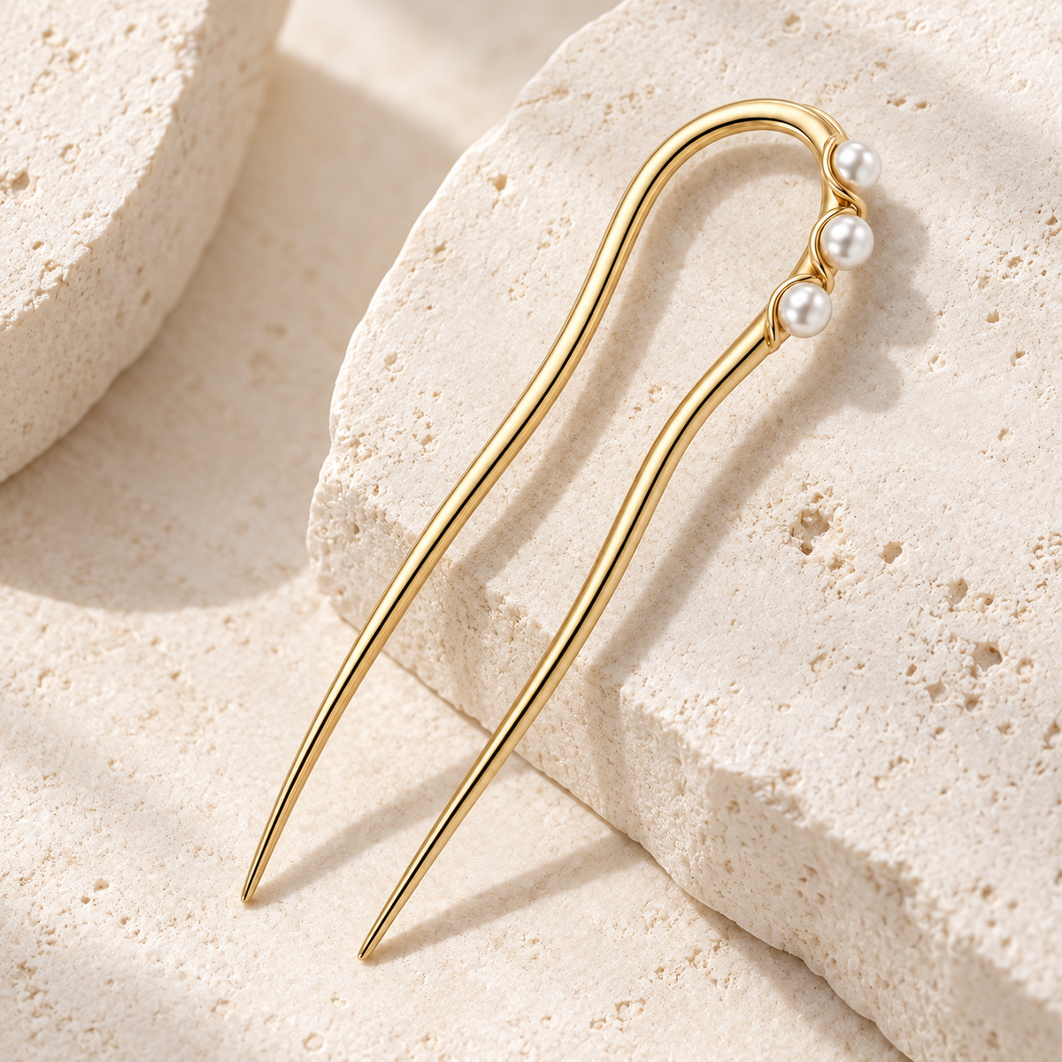 Pearl Spine Hair Pin