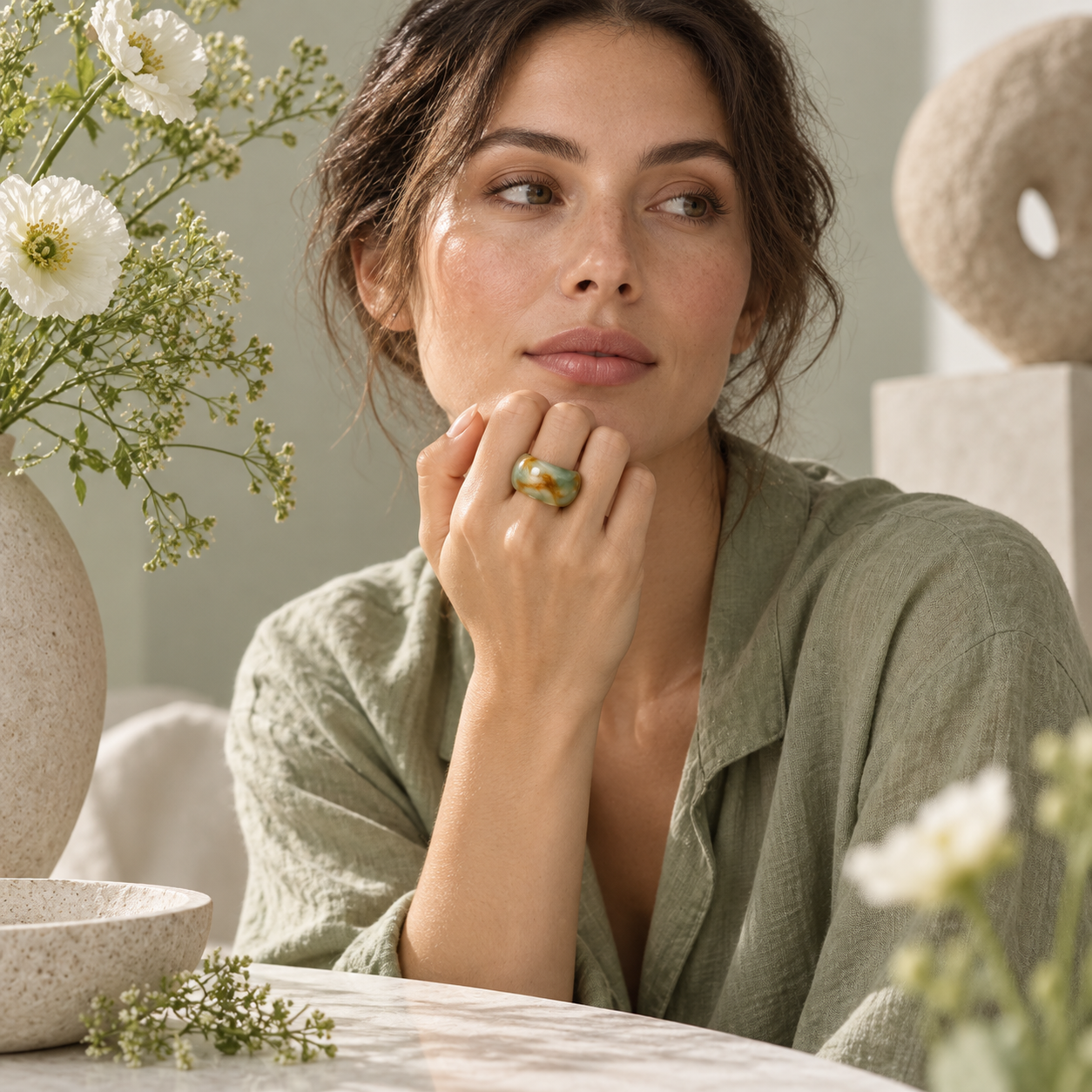 Cloudpool Dome Ring
