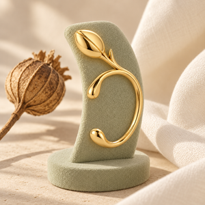 Garden Stem Ear Cuff